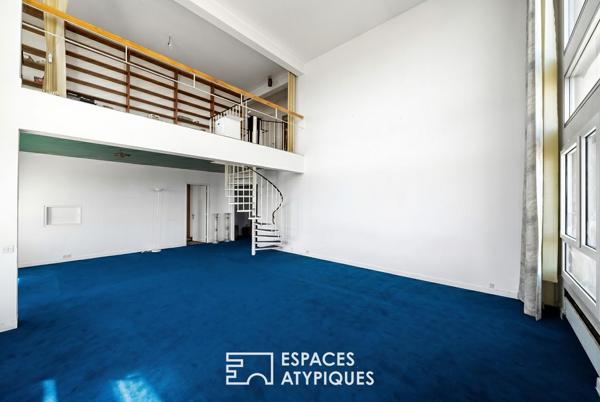 Duplex aux derniers étages – Place d’Italie / Butte-aux-Cailles