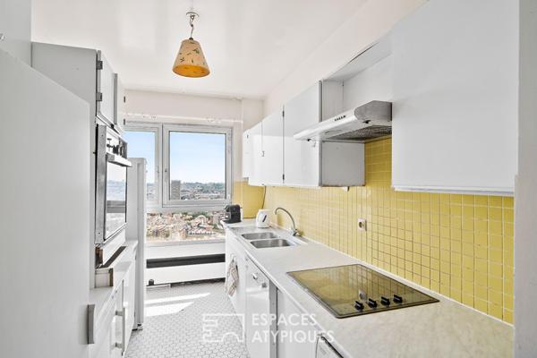 Duplex aux derniers étages – Place d’Italie / Butte-aux-Cailles