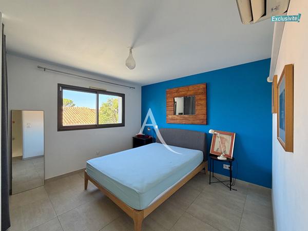 PÉROLS : RARE ! MAISON 4 FACES AVEC PISCINE - 5 PIÈCES - 105 M² - 3 CHAMBRES - JARDIN 335 M2 ENVIRON LOCATION MEUBLÉE À L'ANNÉE