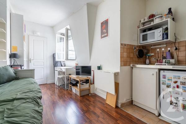 Appartement F1 à vendre  1 pièce - 16 m 2   PARIS  - 75018