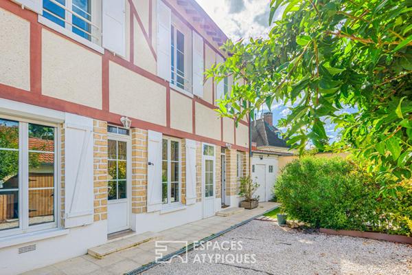 Maison de charme à L’ISLE-ADAM : Douceur de vivre entre l’Oise et le centre-ville.