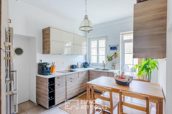 Maison de charme à L’ISLE-ADAM : Douceur de vivre entre l’Oise et le centre-ville.