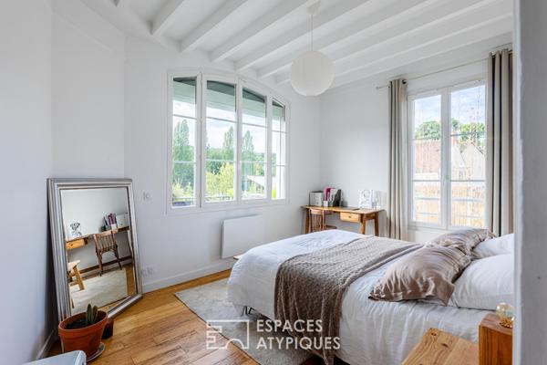 Maison de charme à L’ISLE-ADAM : Douceur de vivre entre l’Oise et le centre-ville.