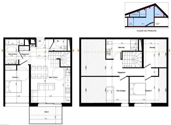 Appartement à vendre 3 pièces 87 m² Isola