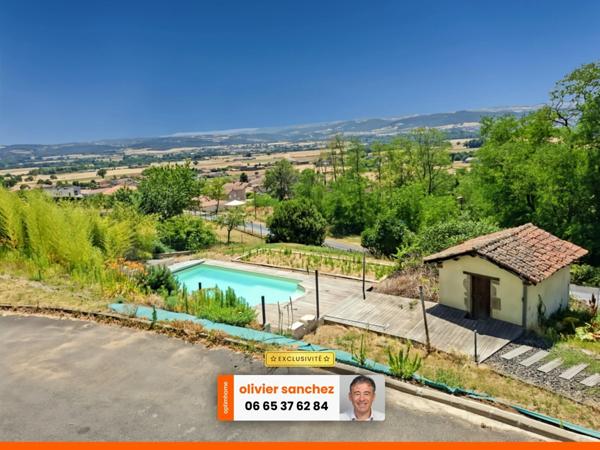 Maison avec Piscine + terrain attenant à Lamothe proche Brioude