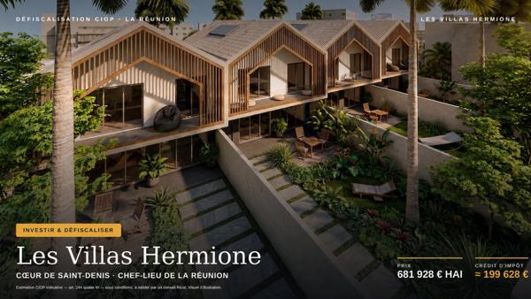 Villa Haut de gamme Saint-Denis – Villas T5 neuves elligibles CIOP