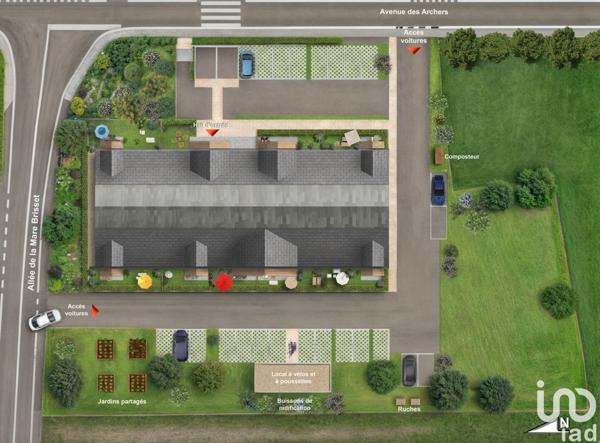 Appartement 3 pièces de 64 m² à La Gacilly (56200)