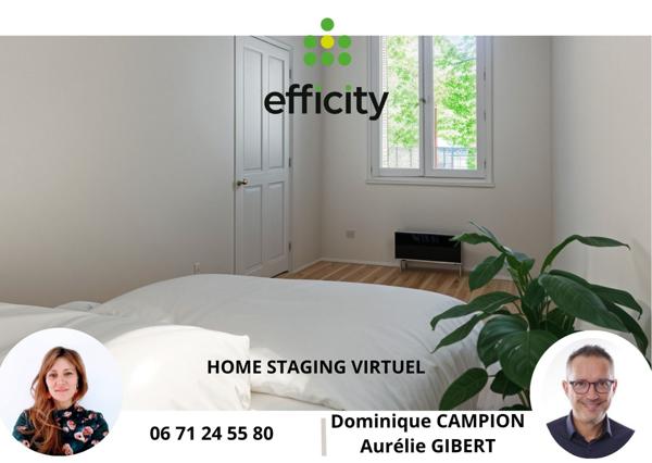 Appartement 2 pièces - 36 m² Exclusivité efficity