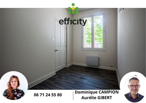 Appartement 2 pièces - 36 m² Exclusivité efficity