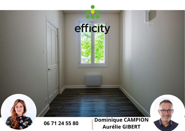 Appartement 2 pièces - 36 m² Exclusivité efficity