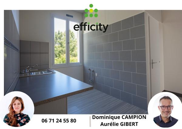 Appartement 2 pièces - 36 m² Exclusivité efficity