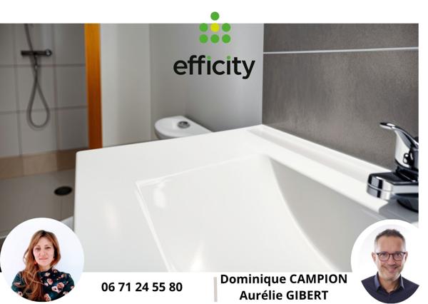 Appartement 2 pièces - 36 m² Exclusivité efficity