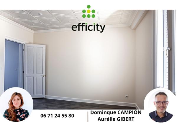 Appartement 2 pièces - 36 m² Exclusivité efficity