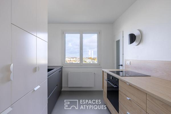 Appartement épuré de 68m2, quartier Plessis Tison