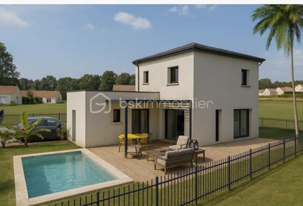Terrain de 766 m²