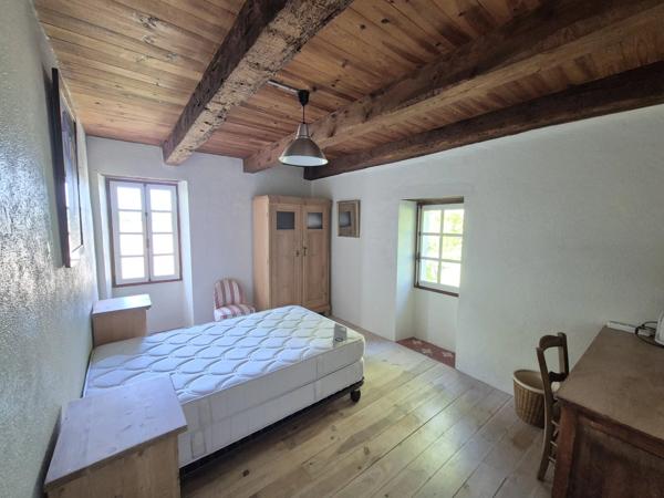 Deux maisons en pierre de caractère avec piscine, dépendances et 1,2 hectare de terrain près de Montaigu-de-Quercy