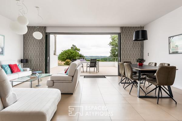 Maison d’architecte avec vue panoramique et prestations haut de gamme