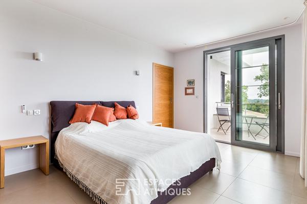 Maison d’architecte avec vue panoramique et prestations haut de gamme