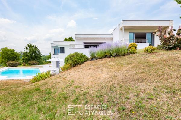 Maison d’architecte avec vue panoramique et prestations haut de gamme