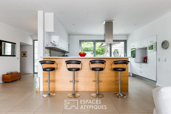 Maison d’architecte avec vue panoramique et prestations haut de gamme