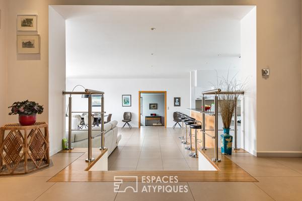 Maison d’architecte avec vue panoramique et prestations haut de gamme