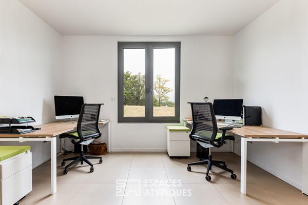 Maison d’architecte avec vue panoramique et prestations haut de gamme