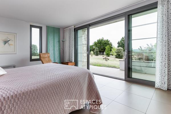 Maison d’architecte avec vue panoramique et prestations haut de gamme