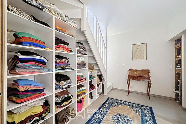 Maison de ville avec grand garage