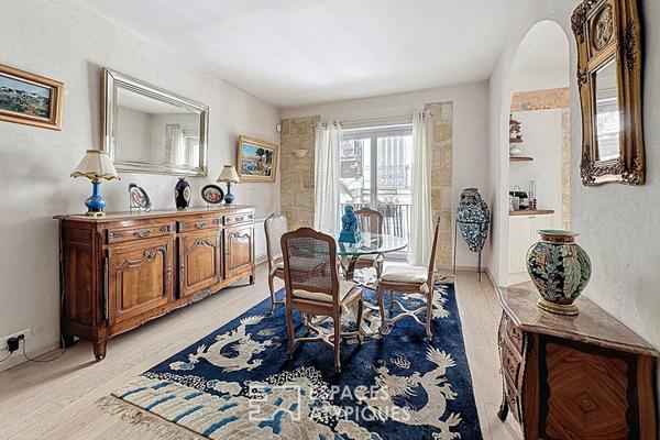 Maison de ville avec grand garage