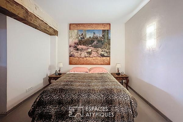 Maison de ville avec grand garage