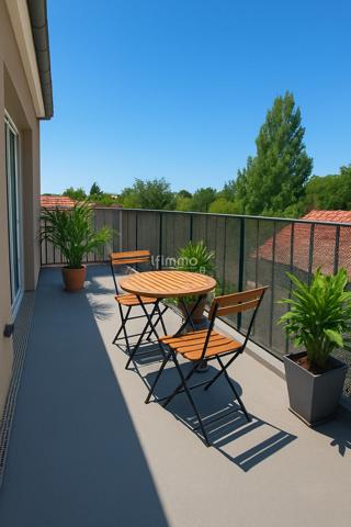 Appartement T4 80 m2 extérieur et deux places de parking