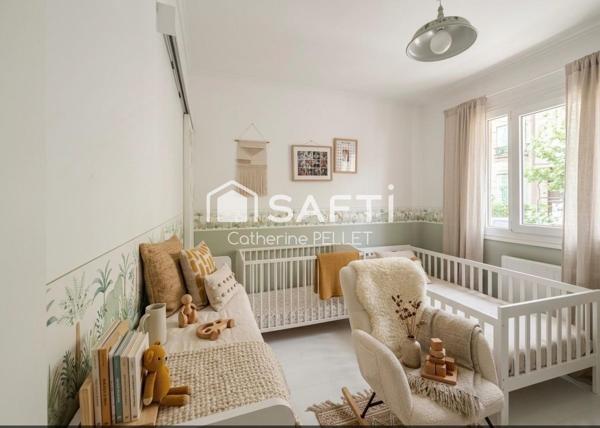 4 pièces familial avec terrasse plein sud et parking privatif
