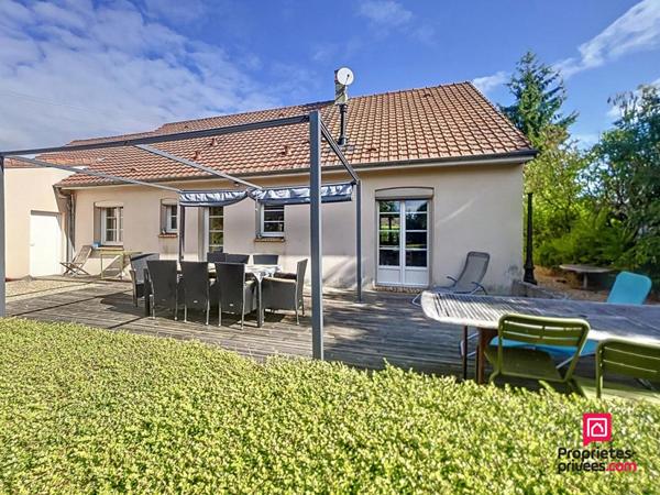 Pavillon de plain-pied à Mamers 120 m2 3 chambres