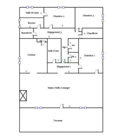 Maison 5 pièces - 160 m² Exclusivité efficity