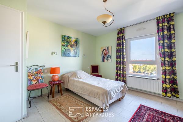 Appartement en dernier étage à moderniser