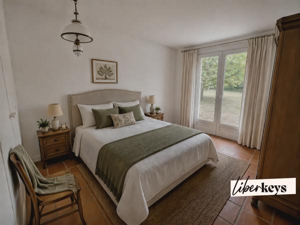 Belle maison familiale de 175 m² sur terrain arboré de 2 963 m² exposé plein sud