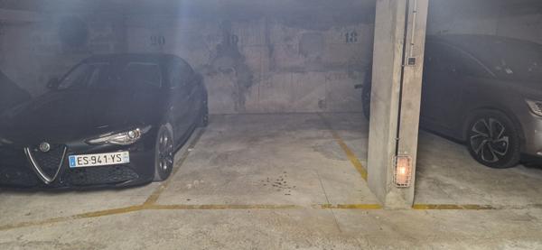 Emplacement de stationnement sécurisé