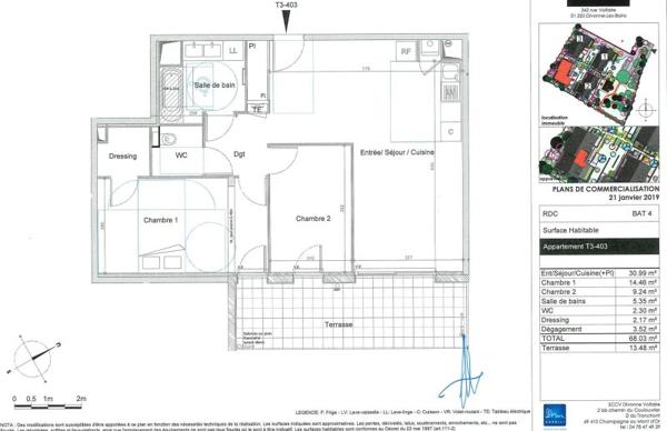 Vente / Appartement T3 à Divonne-les-Bains (01220)