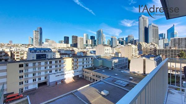 PUTEAUX/CENTRE 2 pièces de 47 m² avec balcon 13m², parking et cave