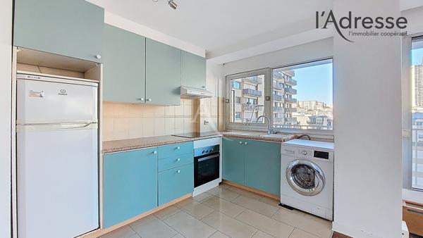 PUTEAUX/CENTRE 2 pièces de 47 m² avec balcon 13m², parking et cave