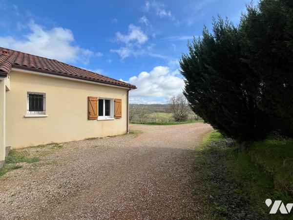 Maison récente de plain pied - 10 min Figeac