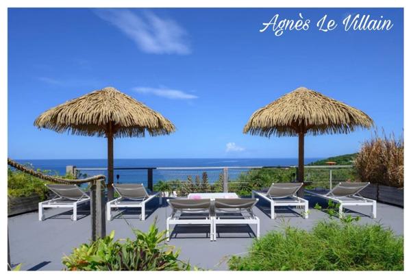 Villa de Prestige avec Vue Panoramique sur la Mer des Caraïbes