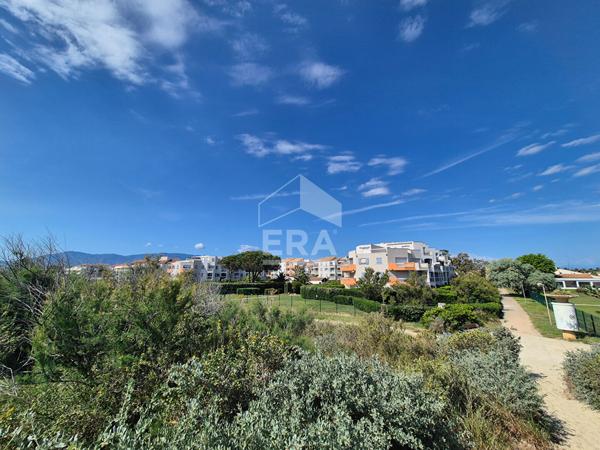 Studio cabine à vendre à Saint-Cyprien vue Canigou, piscine et accès plage
