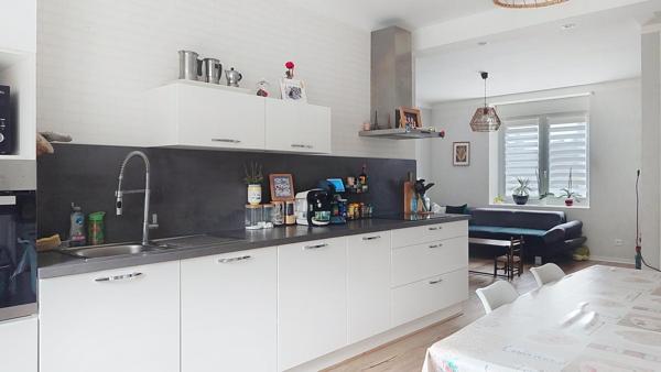 maison mitoyenne de 110m2 sur terrain clos de 320m2