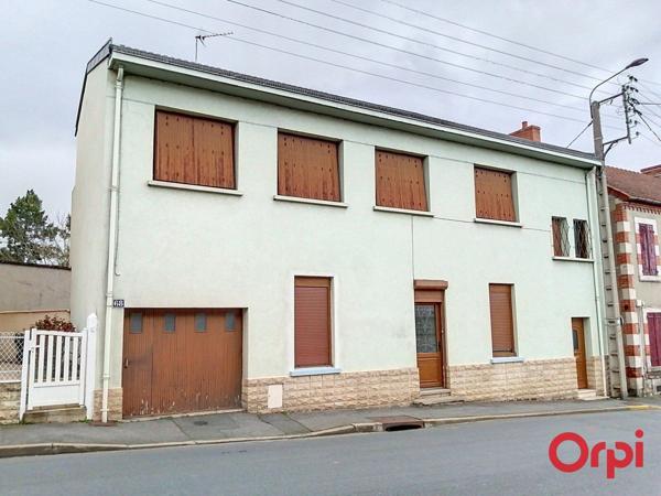 Maison à vendre    5 pièces •  Montluçon