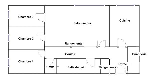 Appartement à vendre 4 pièces 80 m² Meaux