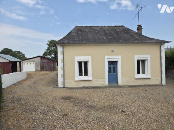 Maison plain-pied sur un terrain de 1.568m² avec dépendances