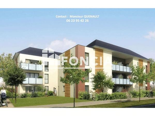 Location Appartement 2 pièces 46.1 m² - LES MONTS DE GONNEVILLE Honfleur 14600