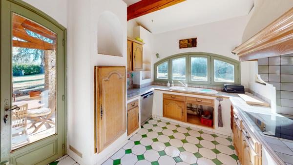 Ganges (34190) Villa style hacienda T5 avec Terrain paysagé et Piscine