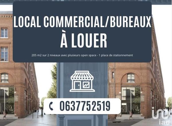 Location bureaux 205 m² Toulouse